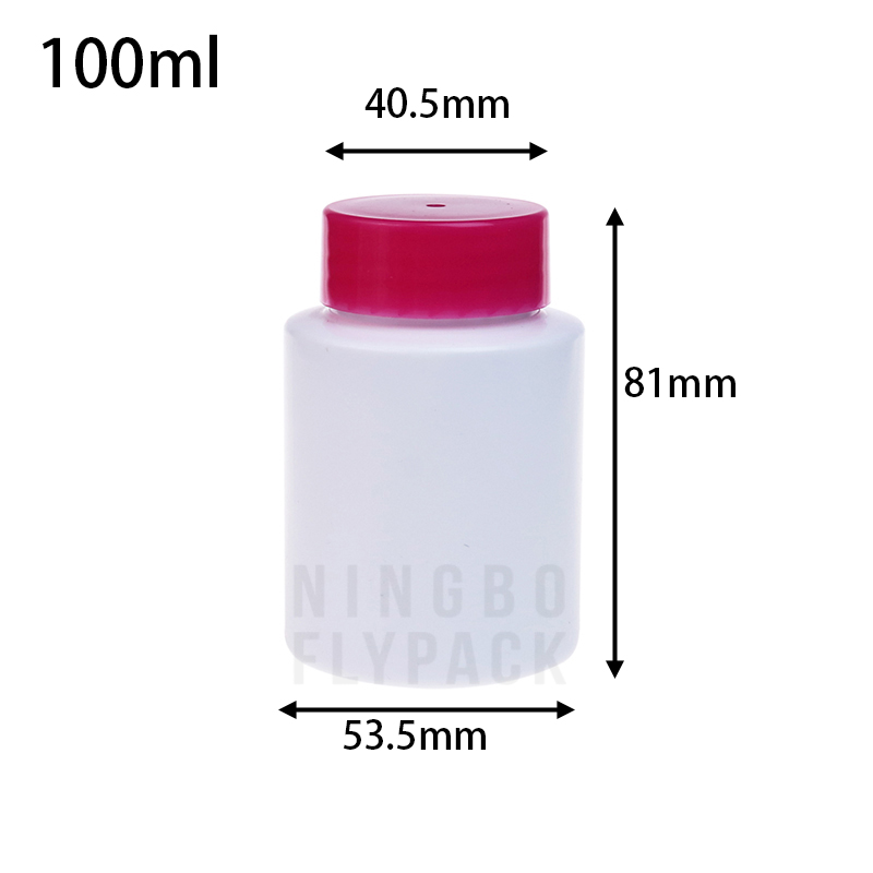 2025 new arrive Makeup Manicure Tools 100ml Portable Liquid Polish Remover Cleaner Bottle