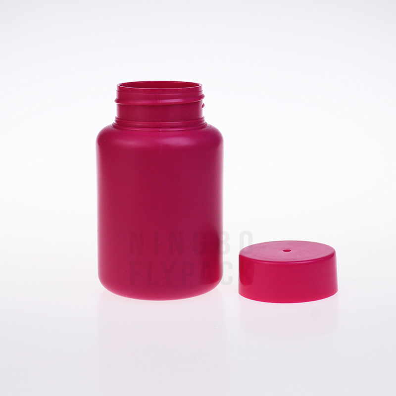 Plastic Container Packaging 110ml HDPE Makeup Remover Oil bottle with sponge - Image 3