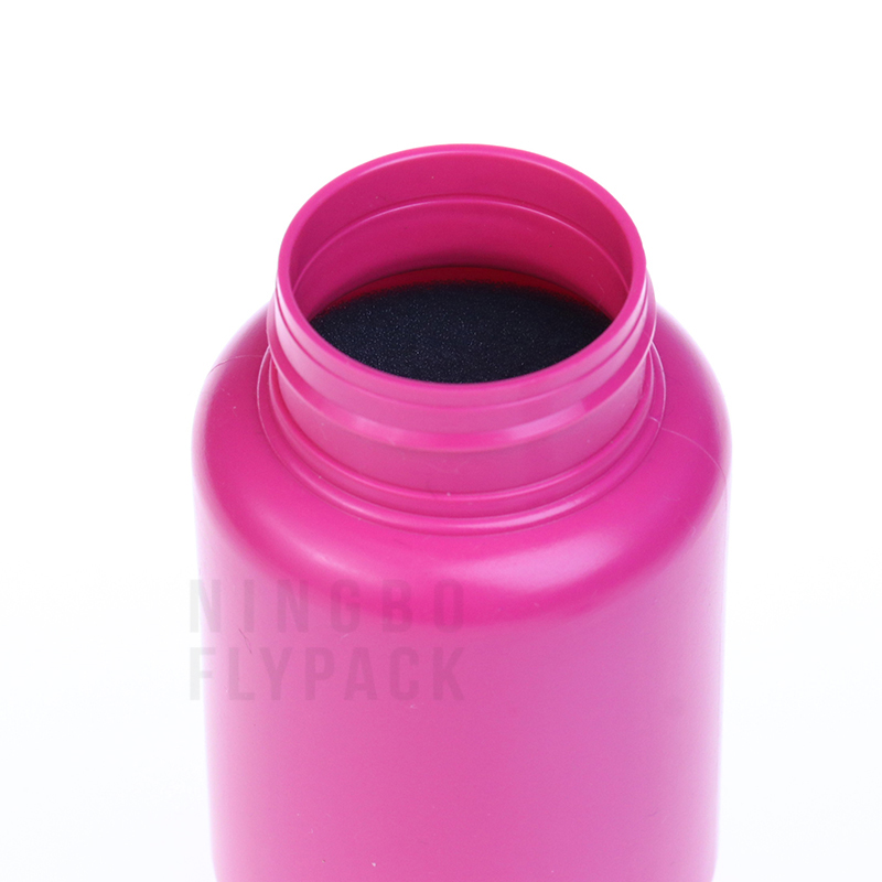 Plastic Container Packaging 110ml HDPE Makeup Remover Oil bottle with sponge - Image 5