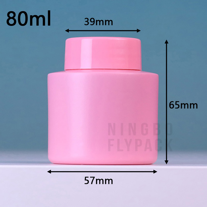 Cosmetic liquid 80ml empty nail polish remover with sponge inside with custom printing